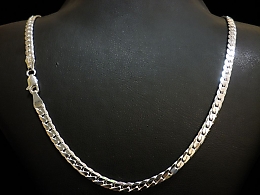 Сребърен синджир, 20.98гр. ,Бургас