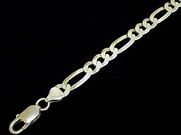 Сребърна синджирна гривна, 12.54гр. ,Карнобат