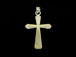 Сребърен кръст, 2.31гр. ,Несебър