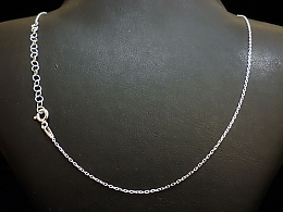 Сребърен синджир, 1.17гр. ,Бургас