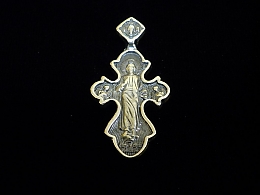 Сребърен кръст, 6.2гр. ,Бургас