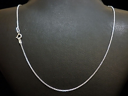 Сребърен синджир, 1.29гр. ,Стара Загора