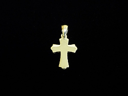 Сребърен кръст, 1.38гр. ,Пловдив