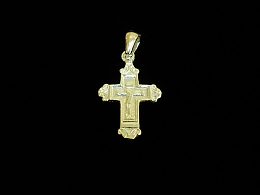 Сребърен кръст, 0.98гр. ,Пловдив