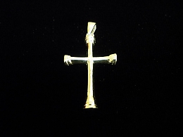 Сребърен кръст, 1.83гр. ,Бургас