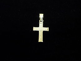 Сребърен кръст, 0.98гр. ,Бургас