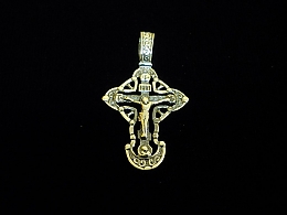 Сребърен кръст, 2.2гр. ,Пловдив