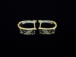 Сребърни обеци, 2.43гр. ,Бургас