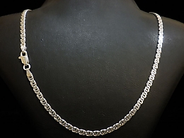 Сребърен синджир, 11.39гр. ,Карнобат