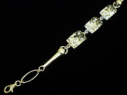 Сребърна синджирна гривна, 9.81гр. ,Карнобат