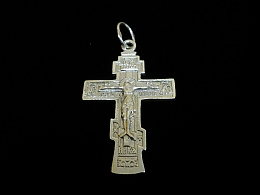 Сребърен кръст, 3.99гр. ,Бургас