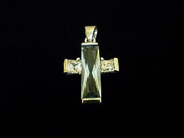 Сребърен кръст, 3.21гр. ,Бургас