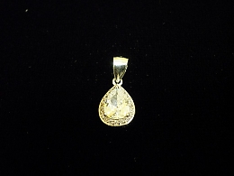 Сребърен медальон, 1.35гр. ,Бургас