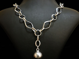 Сребърен синджир, 19.44гр. ,Бургас