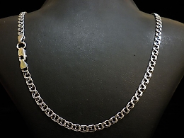 Сребърен синджир, 10.49гр. ,Бургас
