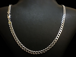 Сребърен синджир, 15.91гр. ,Бургас