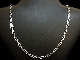 Сребърен синджир, 10.94гр. ,Бургас