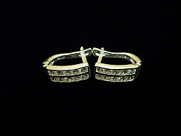 Сребърни обеци, 3.15гр. ,Бургас