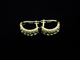 Сребърни обеци, 2.99гр. ,Бургас