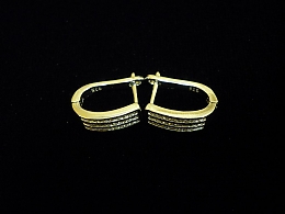 Сребърни обеци, 2.99гр. ,Бургас