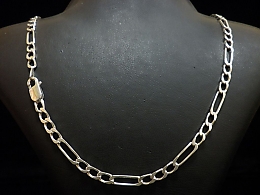 Сребърен синджир, 13.67гр. ,Бургас