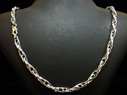 Сребърен синджир, 14.37гр. ,Бургас