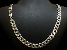 Сребърен синджир, 32.1гр. ,Карнобат