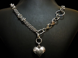 Сребърен синджир, 16.86гр. ,Бургас