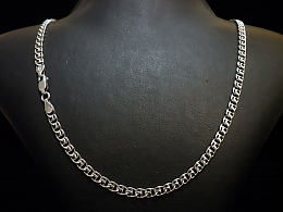 Сребърен синджир, 8.52гр. ,Айтос