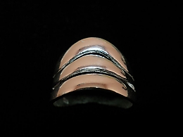 Сребърен дамски пръстен, 4.46гр. ,Бургас