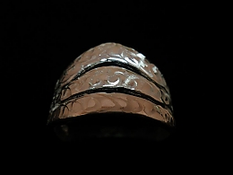 Сребърен дамски пръстен, 4.67гр. ,Бургас