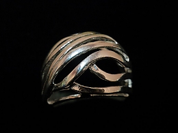 Сребърен дамски пръстен, 4.84гр. ,Бургас