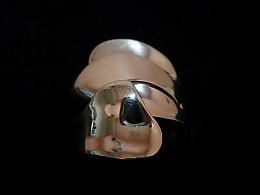 Сребърен дамски пръстен, 5.36гр. ,Карнобат