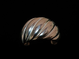 Сребърен дамски пръстен, 5.45гр. ,Карнобат