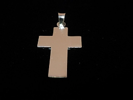 Сребърен кръст, 3.42гр. ,Бургас