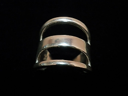 Сребърен дамски пръстен, 6.47гр. ,Бургас