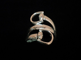 Сребърен дамски пръстен, 5.66гр. ,Бургас