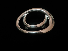 Сребърен дамски пръстен, 7.69гр. ,Ямбол