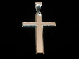 Сребърен кръст, 2.53гр. ,Ямбол