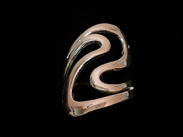 Сребърен дамски пръстен, 6.87гр. ,Карнобат