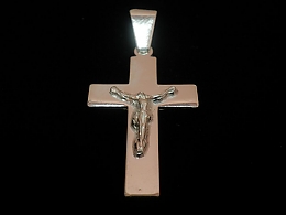 Сребърен кръст, 3.93гр. ,Ямбол