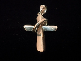 Сребърен кръст, 5.69гр. ,Бургас